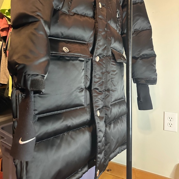 Nike Nikelab X Mmw Matthew Williams Down Fill Parka Jacket Black - Picture 2 of 6